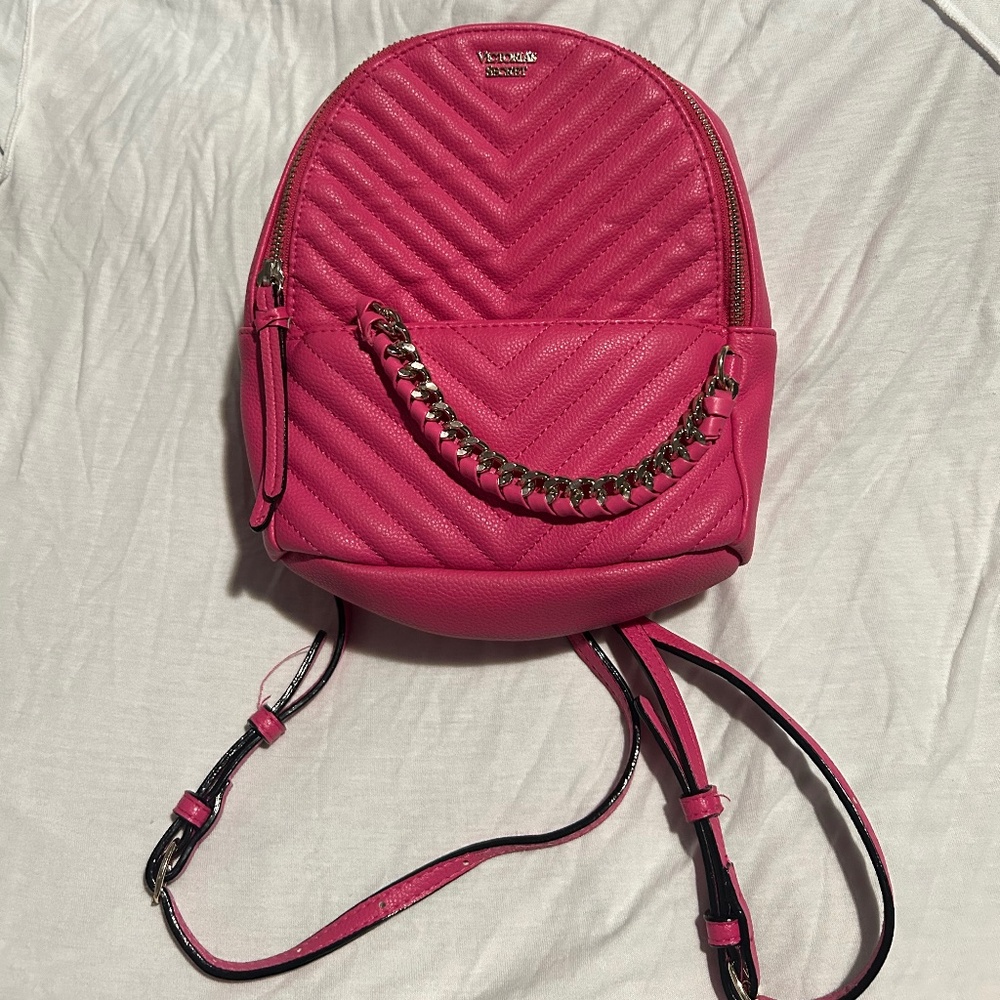 Pink small back pack